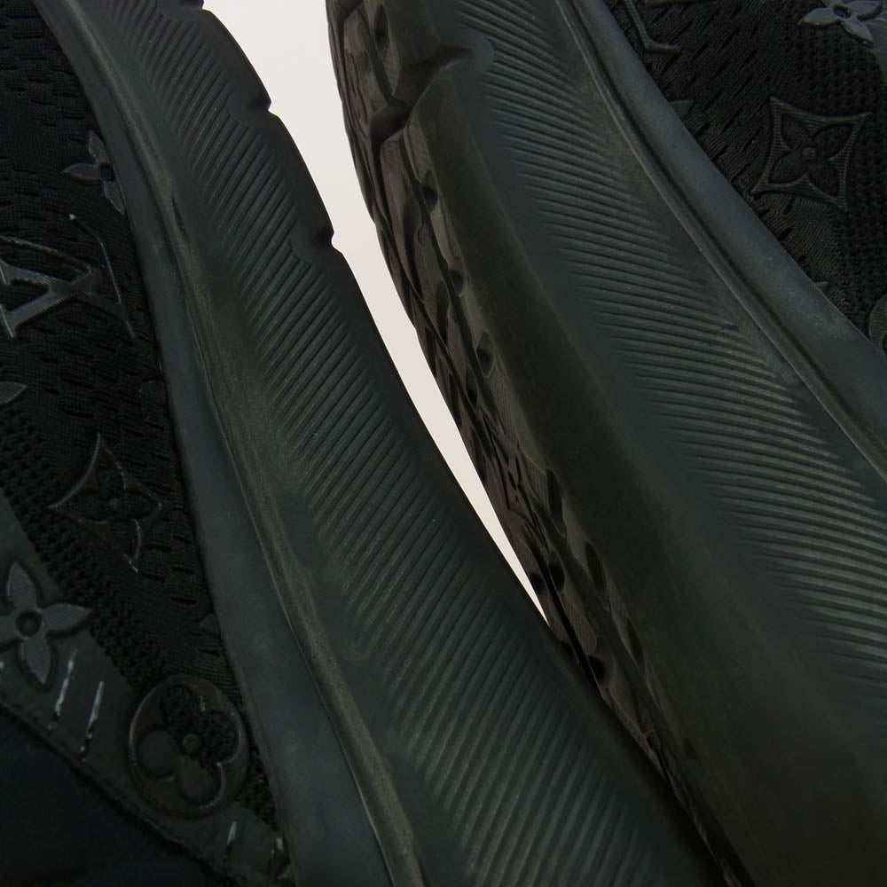 LOUIS VUITTON ルイ・ヴィトン 1A9JRI Show Up Sneaker Noir ショー アップ ライン スニーカー ノワール ブラック系 7(26cm)【中古】