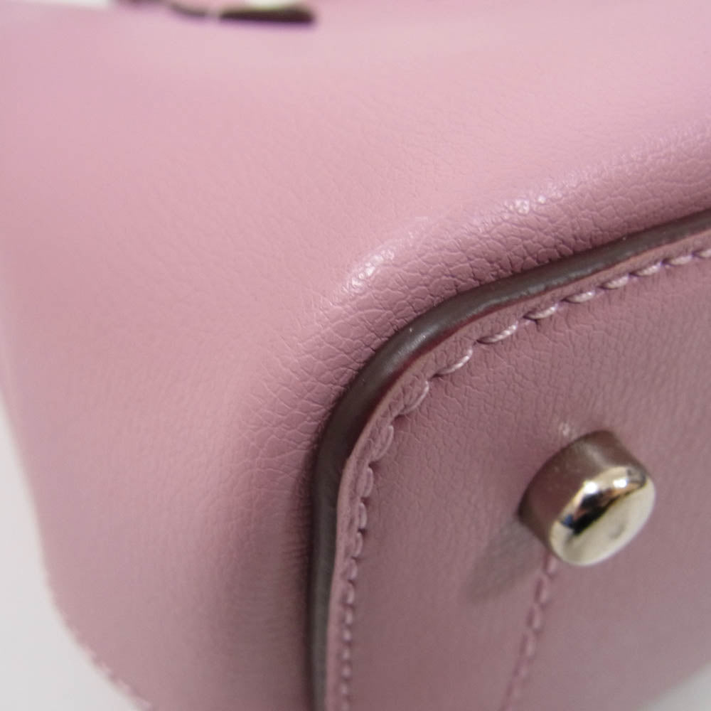 COACH コーチ F73278 ミニ アベニュー キャリーオール 2way ショルダー バッグ ピンク系【中古】