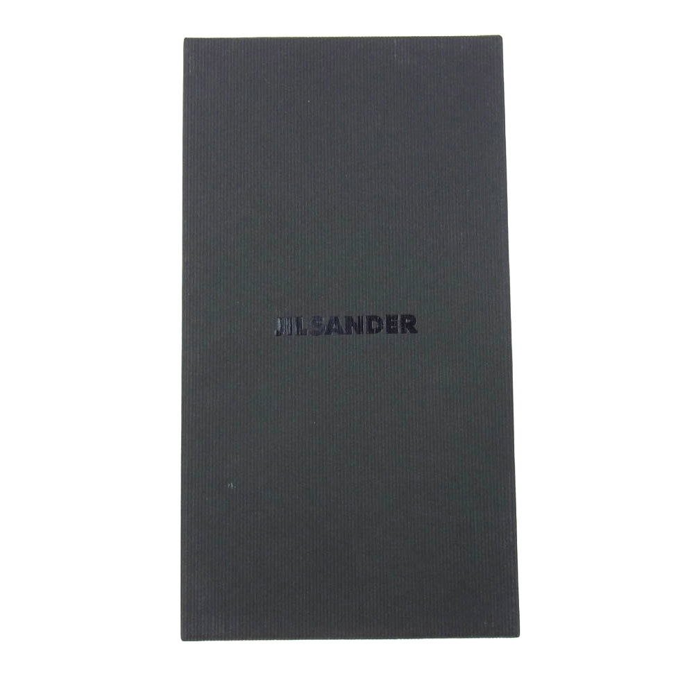 JIL SANDER ジルサンダー zip around ラウンドジップ ウォレット 長財布 ブラウン系【中古】