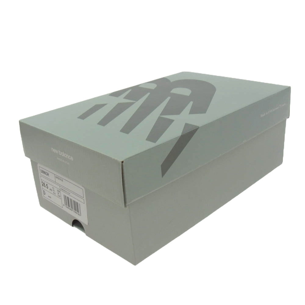 NEW BALANCE ニューバランス U996GR USA製 スニーカー ランニングシューズ グレー系 26.5cm【極上美品】【中古】