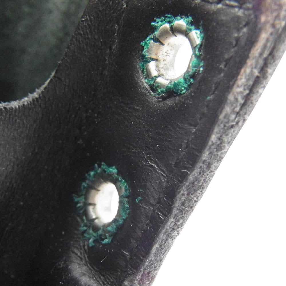 RED WING レッドウィング 8136 旧羽タグ アイリッシュセッター 刺繍 羽根タグ レザーブーツ ブラック系 実寸26.5cm【中古】