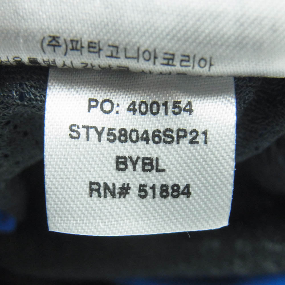 patagonia パタゴニア 58046SP21 ナイロン ハーフ ショート パンツ ベトナム製 ブルー系 XXL【中古】