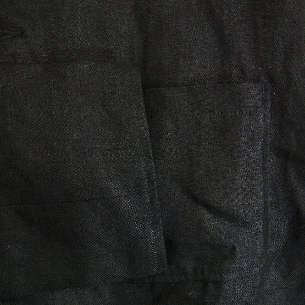 ワーカーズ Forestier French Linen Jacket フォレスティエール リネン ジャケット ブラック系 42【中古】