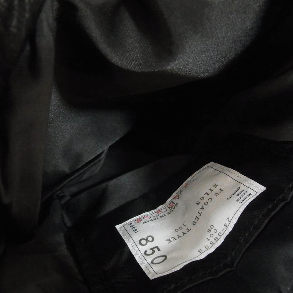 Sacai サカイ 24SS 24-0850S s Kinchaku ホリデーコレクション S巾着バッグ ブラック系【美品】【中古】