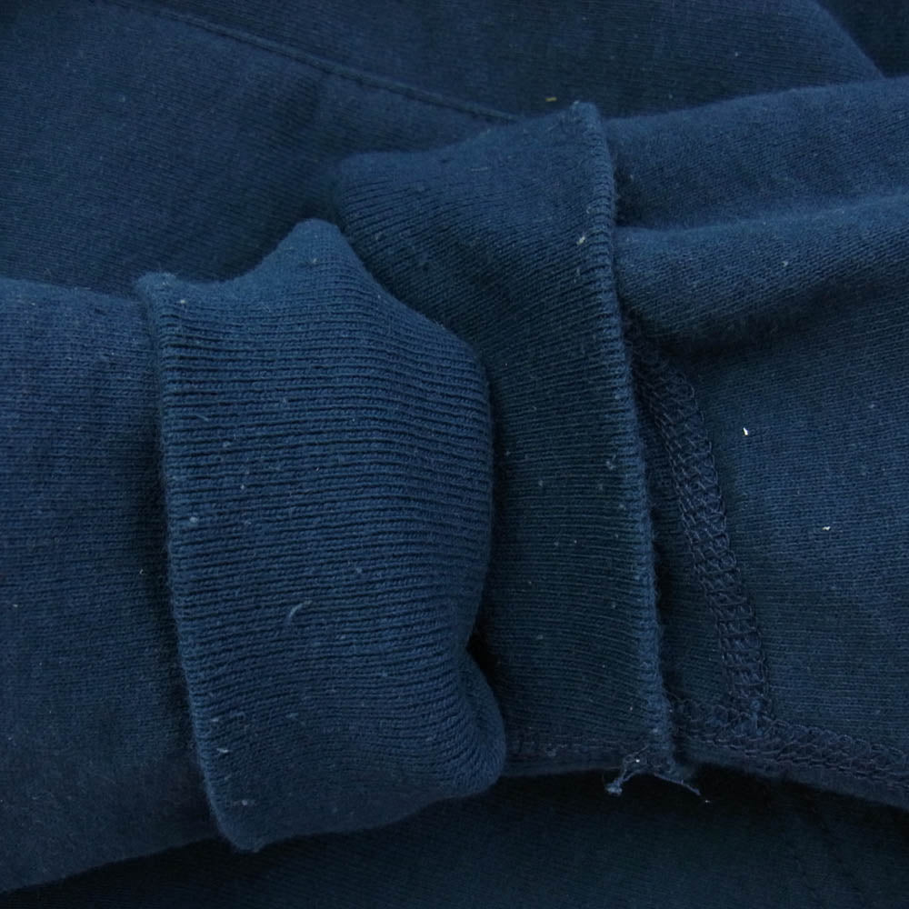 Supreme シュプリーム 18AW Classic Script Hooded Sweatshirt クラシック スクリプト ロゴ パーカー フーディ スウェット プルオーバー パーカー XL ネイビー ネイビー系 XL【中古】