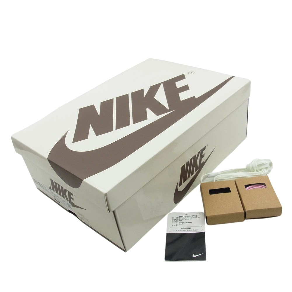 NIKE ナイキ DM7866-200 フェイクバスターズ鑑定済 TRAVIS SCOTT AIR JORDAN 1 LOW OG REVERSE OLIVE AJ1 トラヴィススコット エアジョーダン ローカット スニーカー リバース オリーブ ホワイト系 カーキ系 27.5cm【中古】