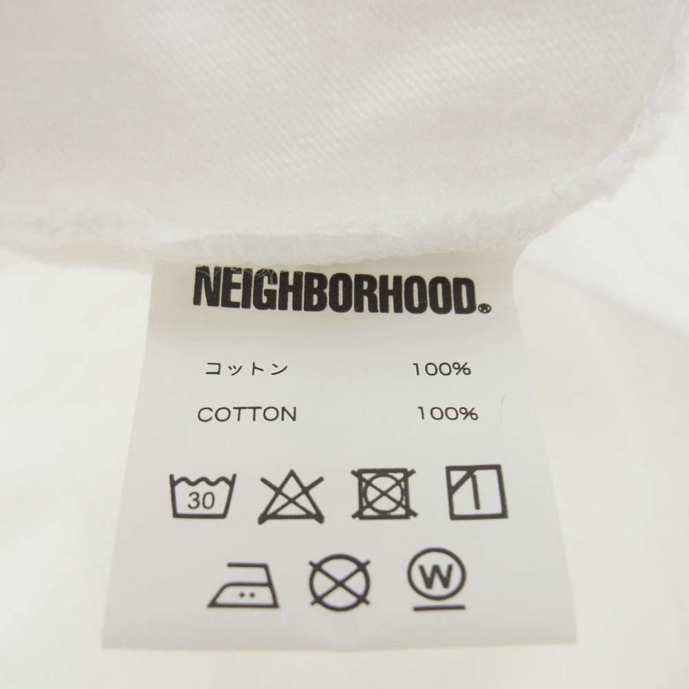 NEIGHBORHOOD ネイバーフッド 22SS ON-2 C-TEE プリント Tシャツ 半袖 ホワイト系 XXL【中古】