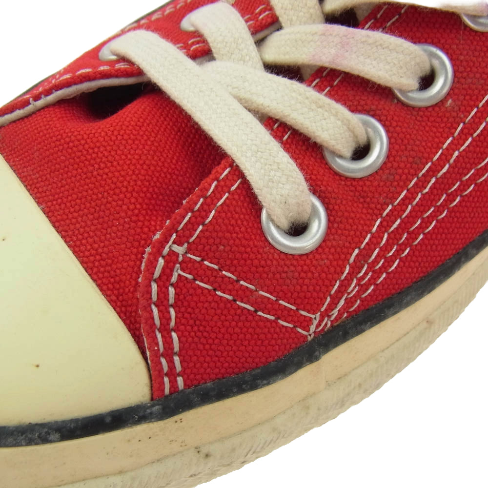 CONVERSE コンバース 6J1002A97 ADDICT CHUCK TAYLOR CANVAS OX ローカット キャンバス スニーカー レッド系 30cm【中古】