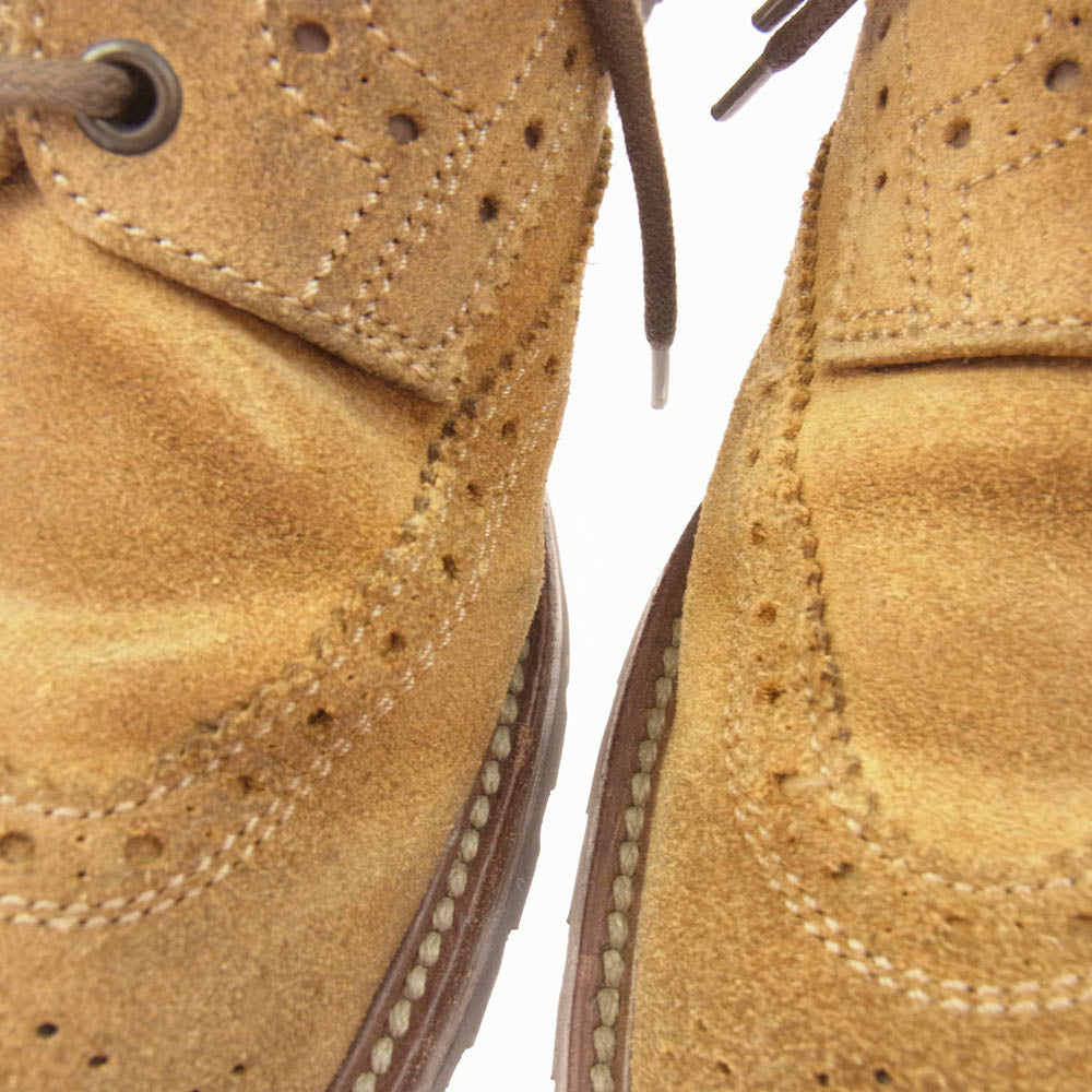 Brunello Cucinelli ブルネロクチネリ スエード ウィングチップ シューズ ベージュ系 44【中古】
