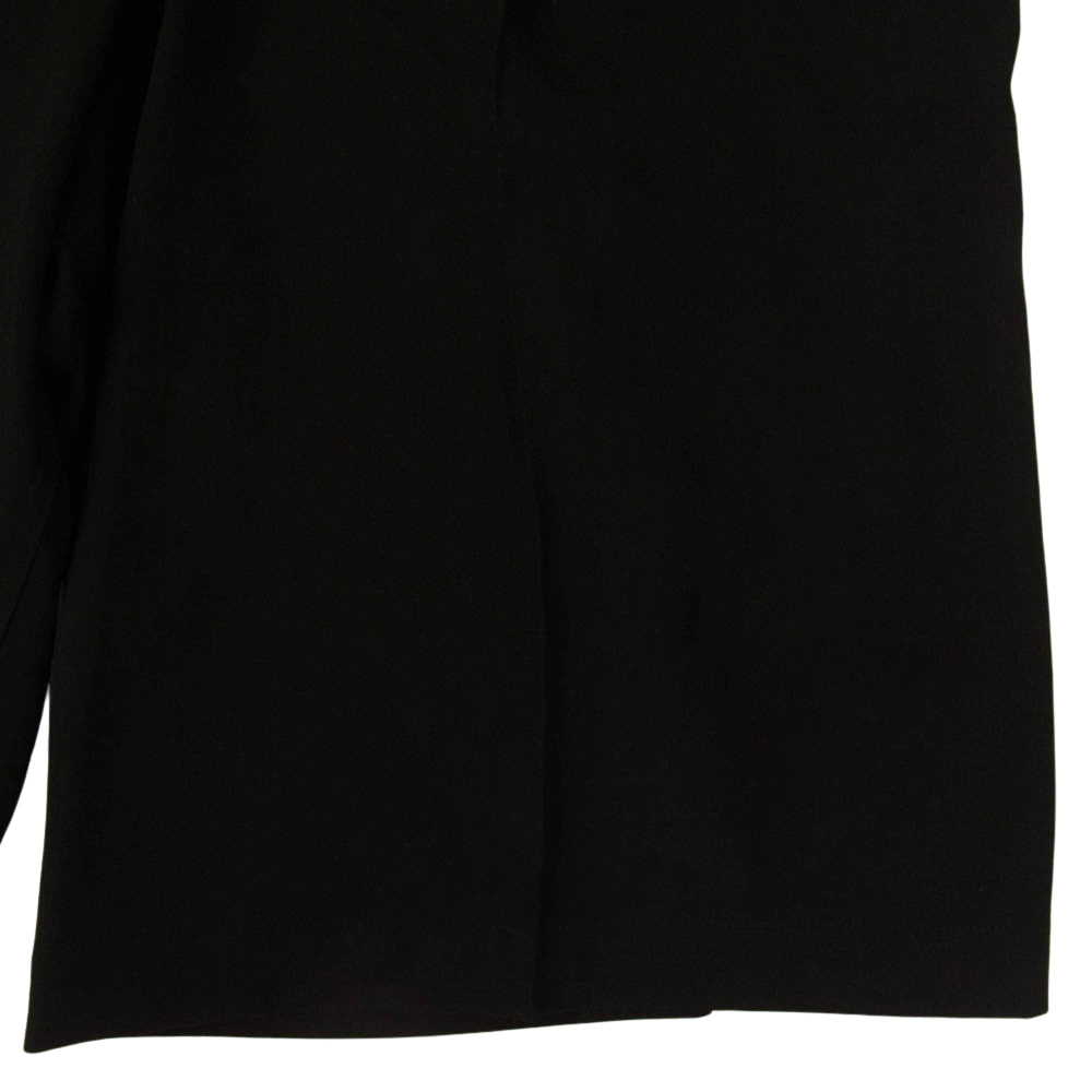 Yohji Yamamoto ヨウジヤマモト S'YTE POLYESTER WASHER TWILL BUTTON-UP SHORTS ショーツ ハーフパンツ ブラック系 3【美品】【中古】
