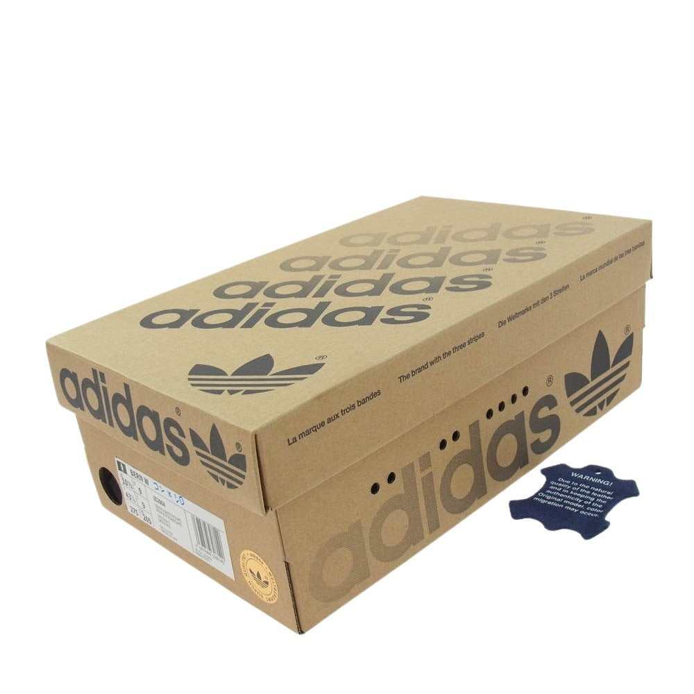 adidas アディダス IG2004 Bern ベルン スエード ローカット スニーカー ネイビー系 27.5cm【中古】