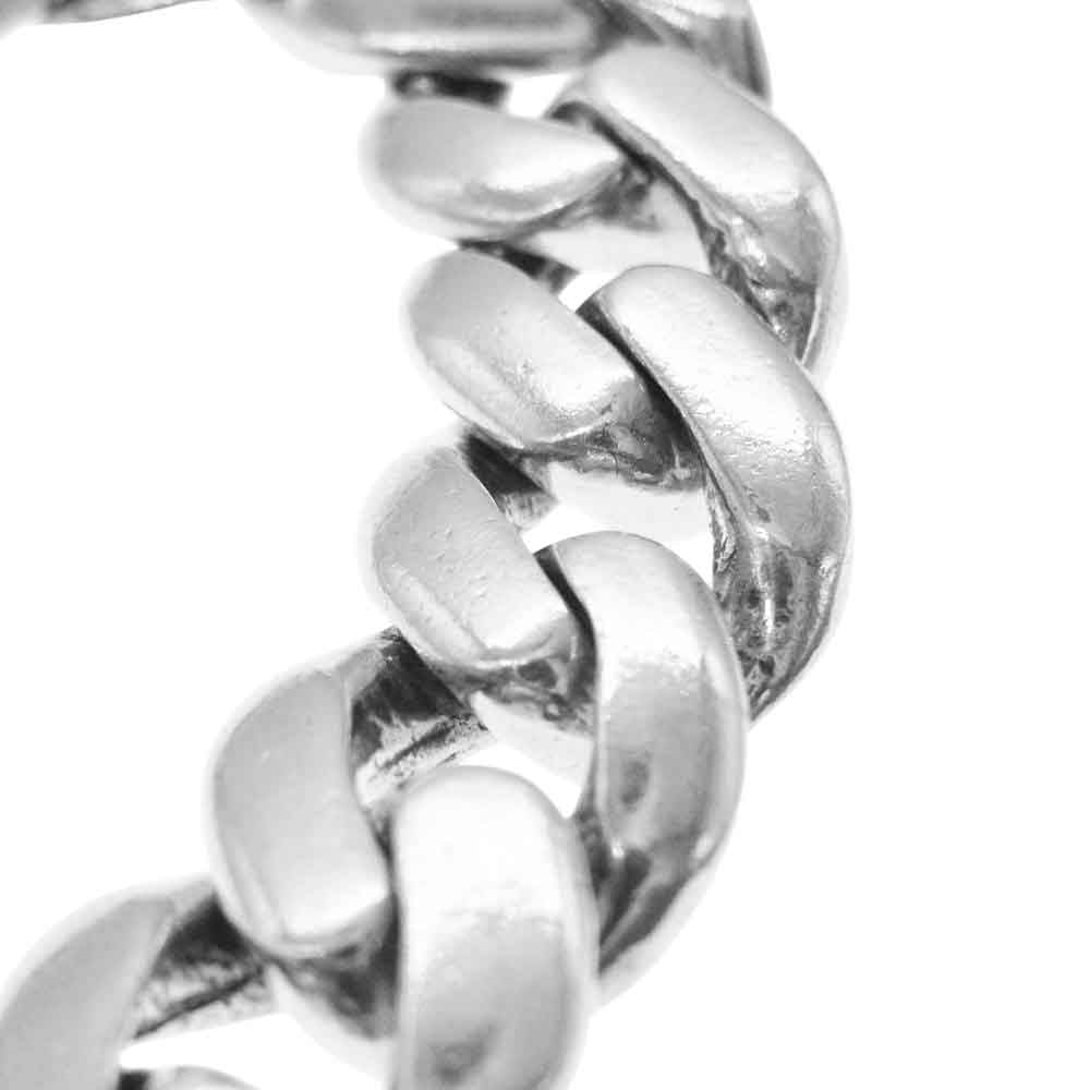 CHROME HEARTS クロムハーツ(原本無) CLSC CHN LNK SML スモール クラシックリンク クリップ ブレスレット 15LINK 15リンク シルバー系【中古】