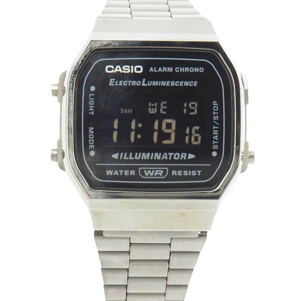 CASIO カシオ A168WGG-1B チプカシ デジタル 腕時計 シルバー系