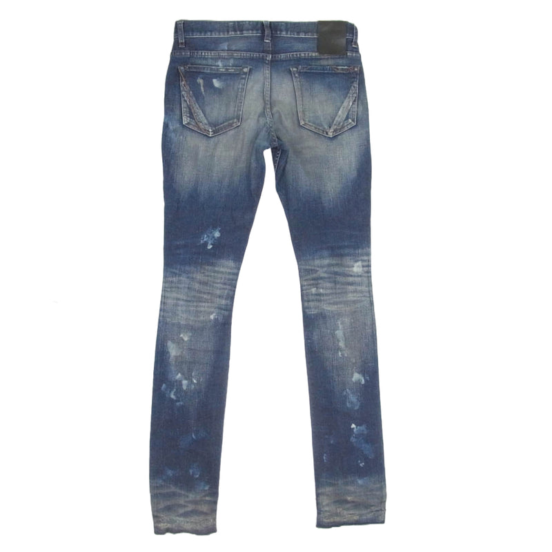 ファガッセン トシキアオキ ダメージ加工 デニムパンツ