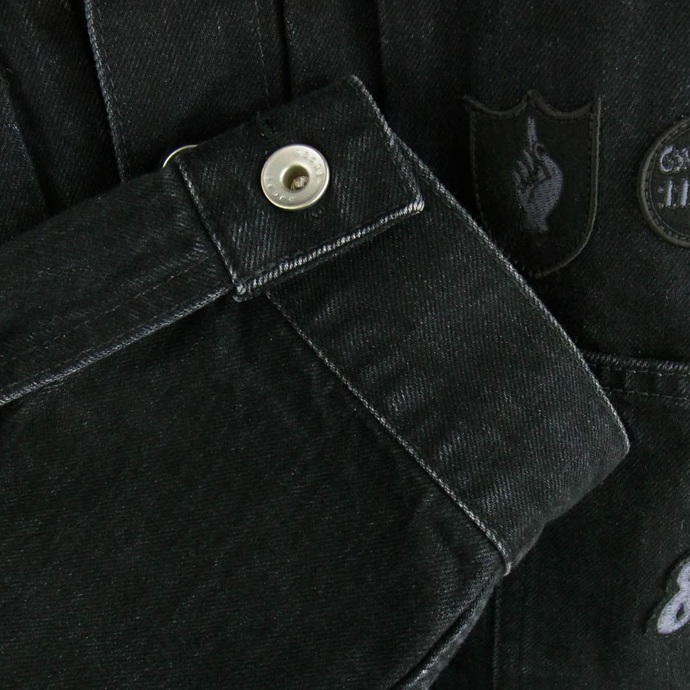 Sacai サカイ 24AW 24-03525M Gonz BEYONDEXX Denim Jacket size3 デニム ジャケット ブラック系 3【極上美品】【中古】