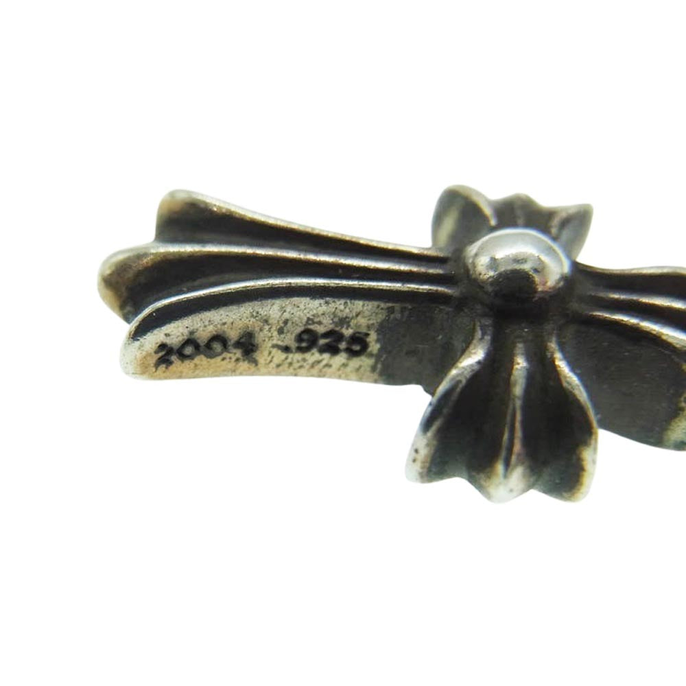 CHROME HEARTS クロムハーツ(原本無) CRS BBYFAT P SAP ベイビーファットチャーム パヴェピンクサファイア ペンダントトップ シルバー系【中古】