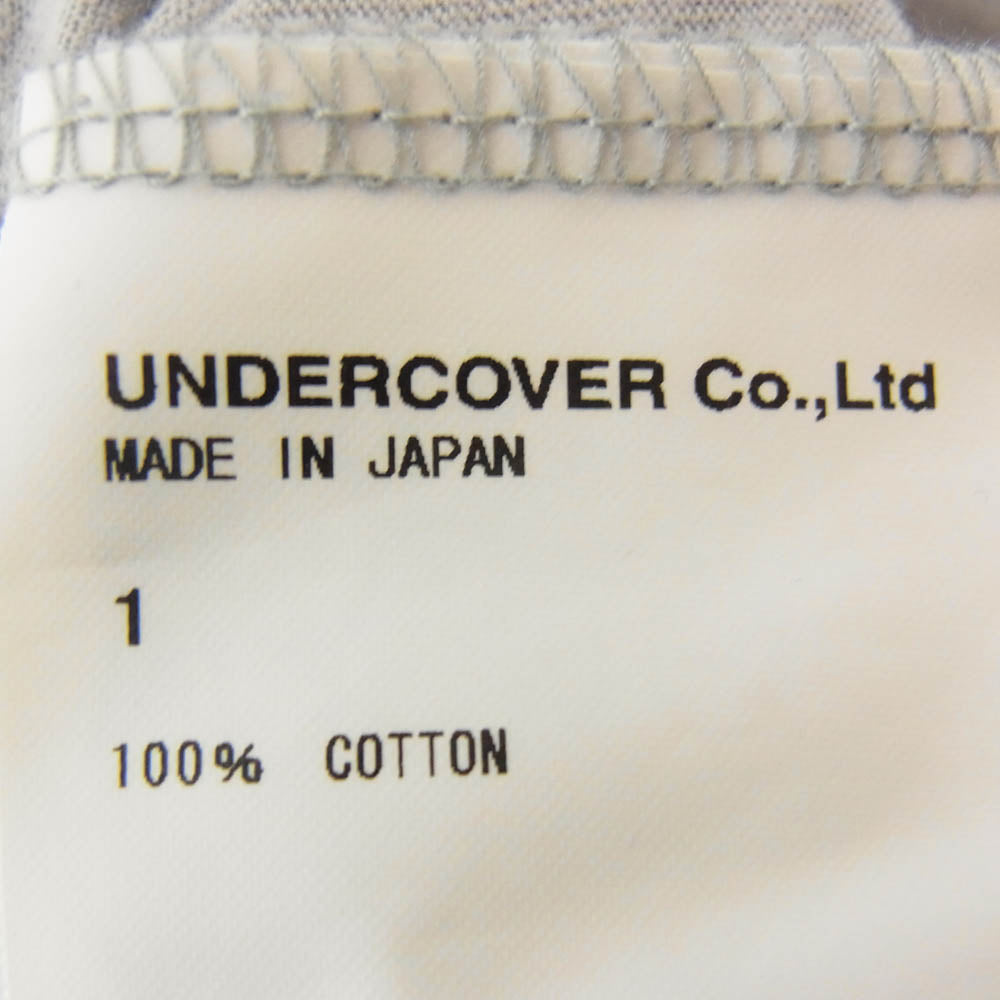 UNDERCOVER アンダーカバー 09SS POPTONEZ期 ジョン ライドン フォトTシャツ 半袖カットソー グレー系 1【中古】