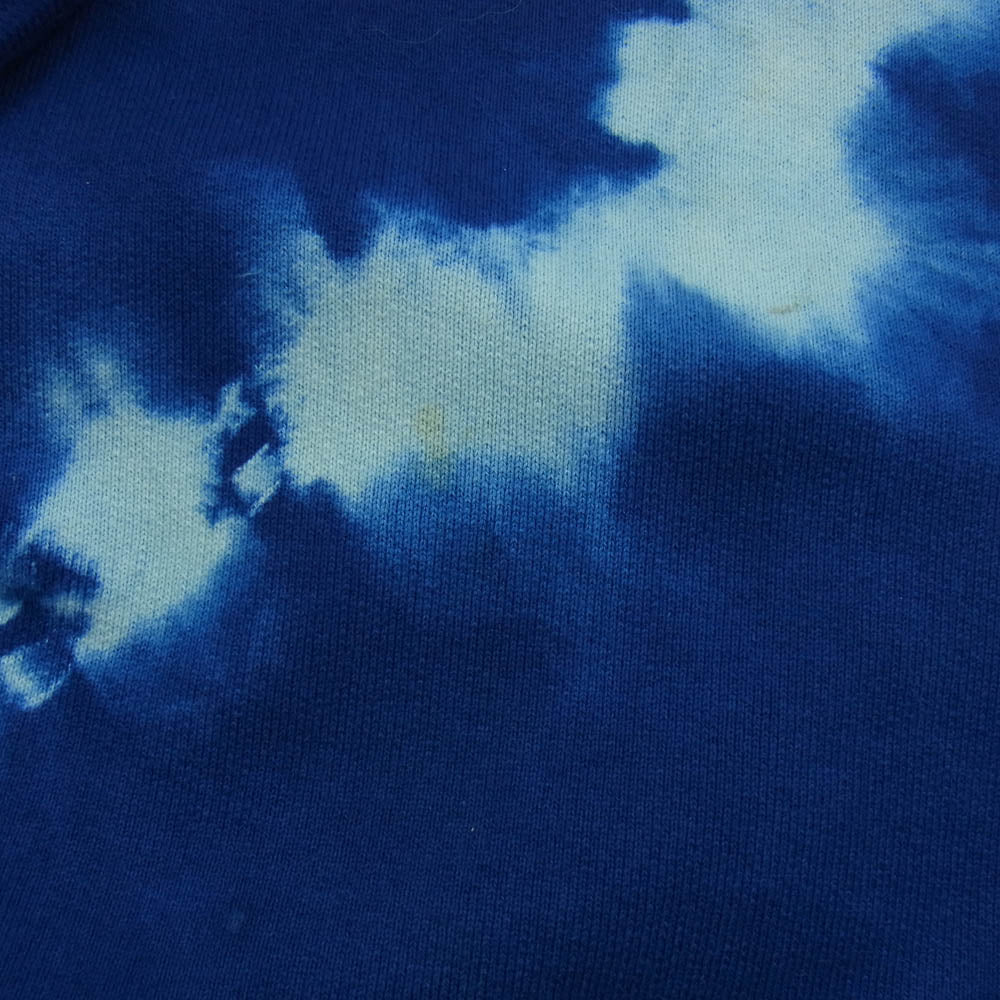 LOUIS VUITTON ルイ・ヴィトン 22SS RM221 J73 HMY74W タイダイ染め プルオーバー パーカー ブルー系 ホワイト系 M【中古】