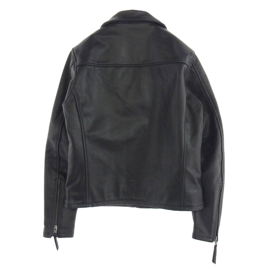 KADOYA カドヤ TWR-2 カウレザー ダブルライダース ジャケット ブラック系 XL【美品】【中古】