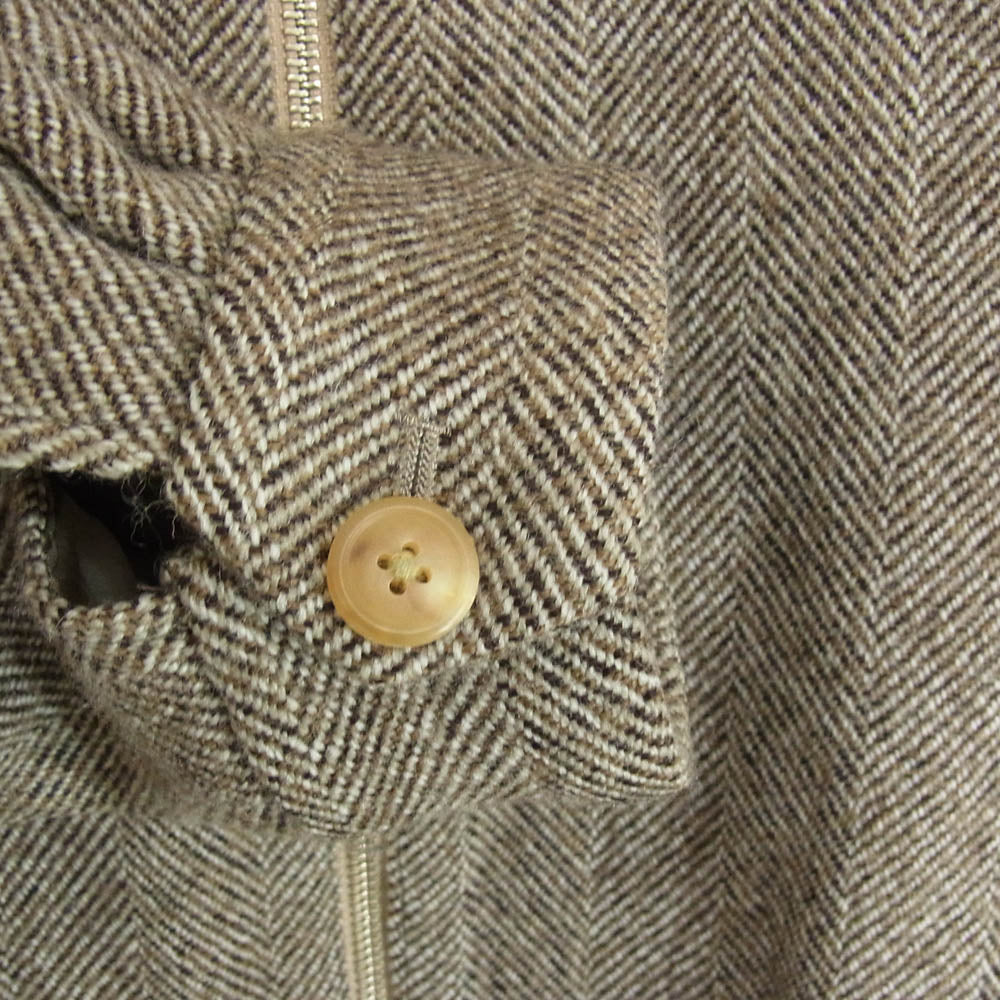 フランネル BBZ2002507A0002 Arles Wool Tweed Harrington Jacket ウール ツイード ハリントン ジャケット ブラウン系 2【中古】