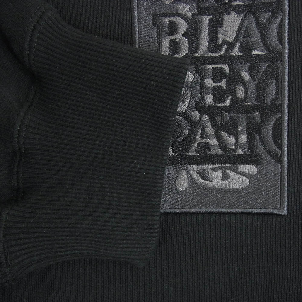 BlackEyePatch ブラックアイパッチ BEPSS24CS07 HWC SAME COLORED CREW SWEAT フロント 刺繡 スウェット ブラック系 XL【新古品】【未使用】【中古】