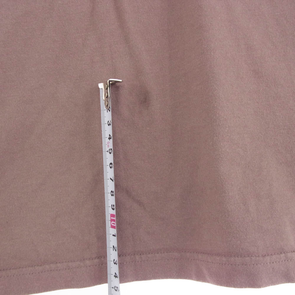 Supreme シュプリーム 22AW Intarsia S/S Top アーチロゴ 半袖 Tシャツ カットソー あずき色 XL【中古】