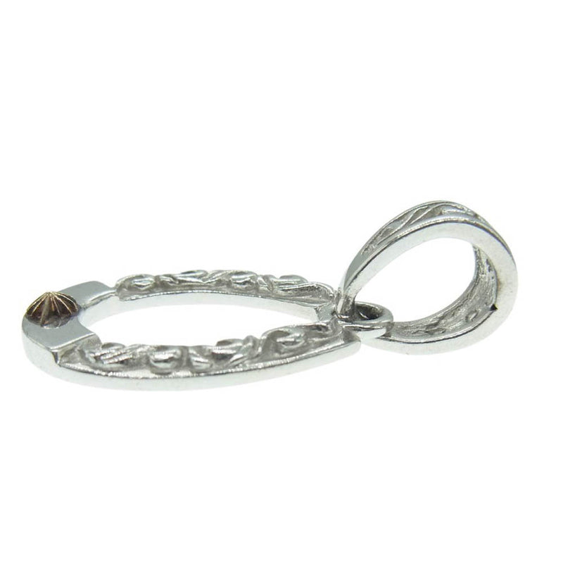 SAAD サード ホースシュー K18 ゴールド 付 ペンダント トップ