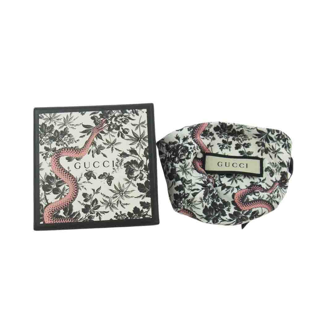 GUCCI グッチ ボールチェーン ブレスレット シルバー系 10.5号【中古】