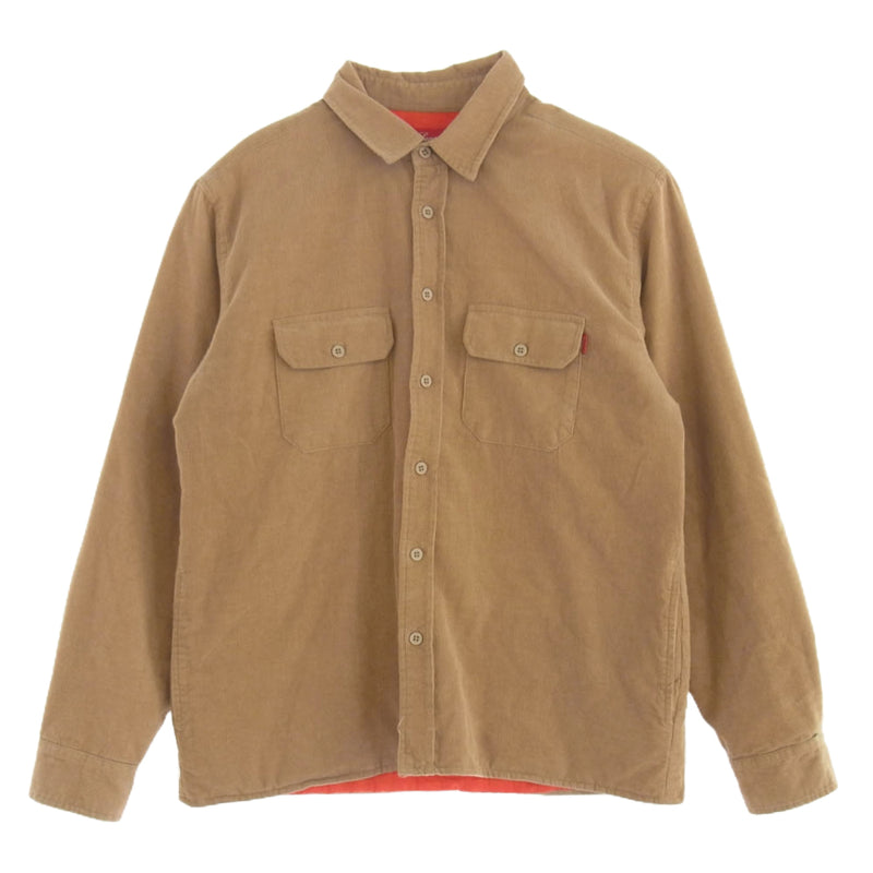 Supreme シュプリーム 17AW Corduroy Quilted Shirt コーデュロイ