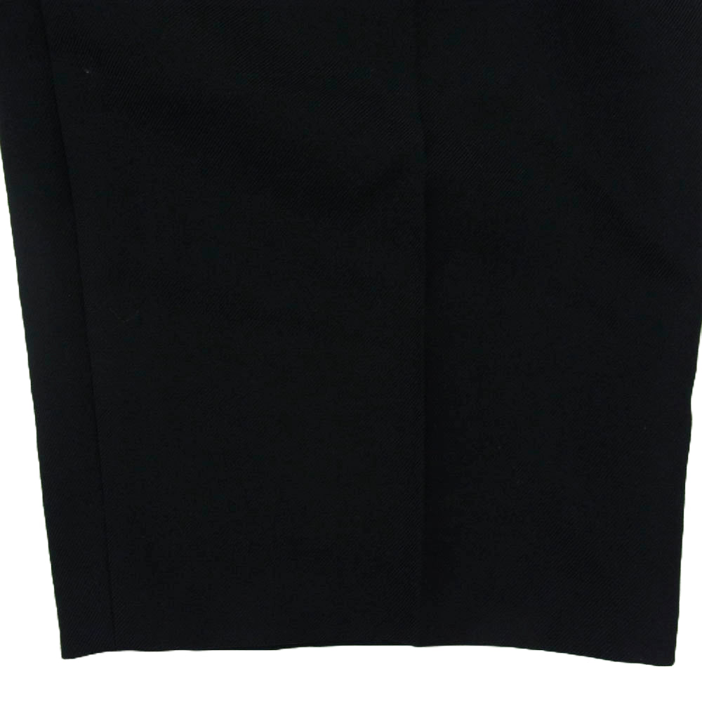 blurhms ブラームス BHS22F010A Wool Surge Super Wide Slacks ウール ワイド スラックス ネイビー系 2【中古】