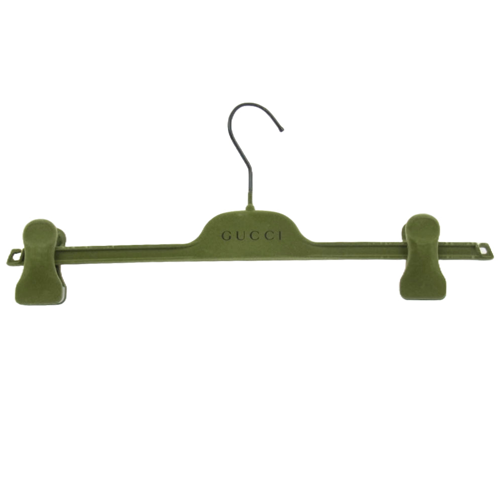 GUCCI グッチ 742784 ZANW6 GG柄 切替し カーゴ クロップド ハーフ パンツ 46 カーキ系 46【極上美品】【中古】