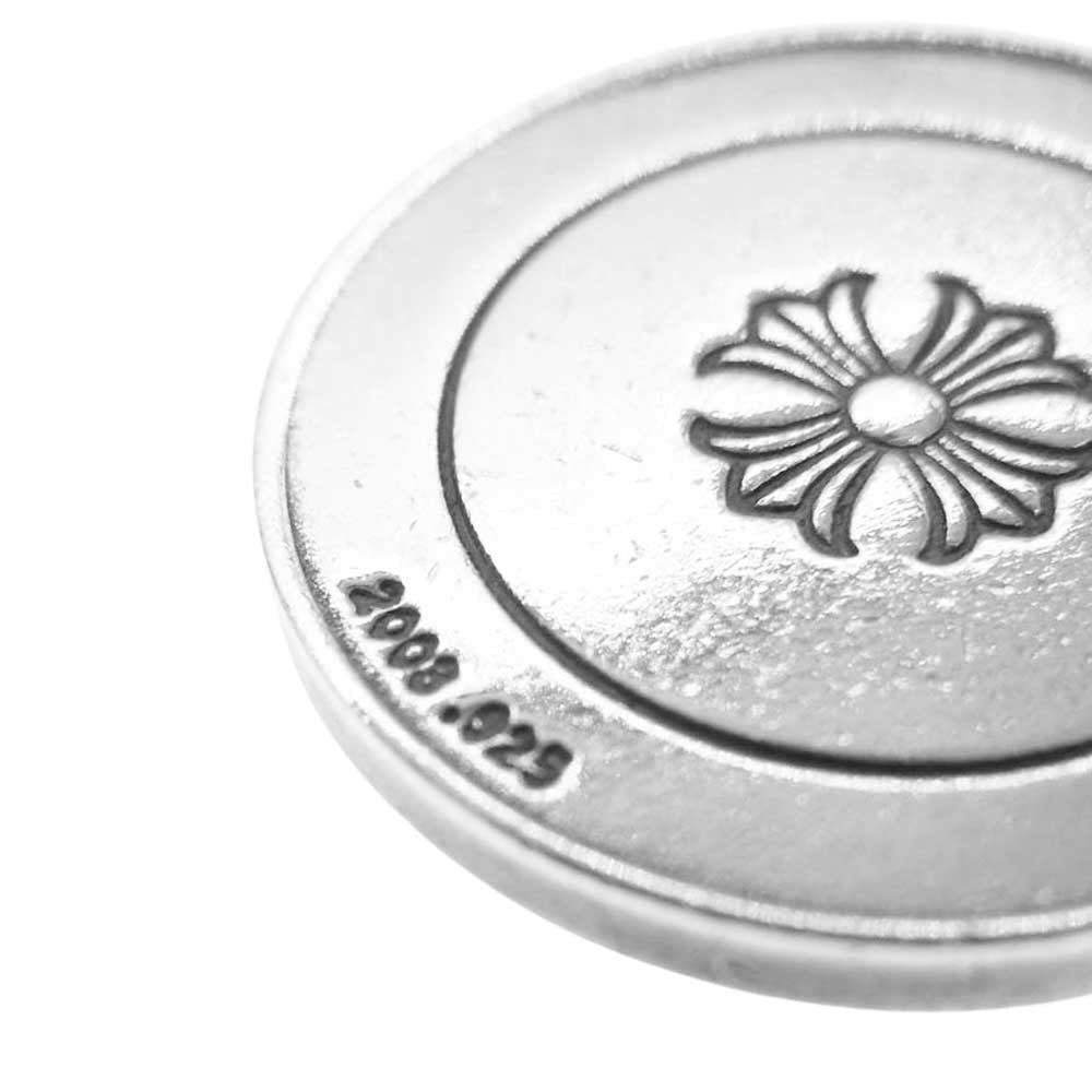 CHROME HEARTS クロムハーツ(原本無) CHRM ANGL MDL V2 エンジェルメダル チャーム ペンダントトップ シルバー系【中古】