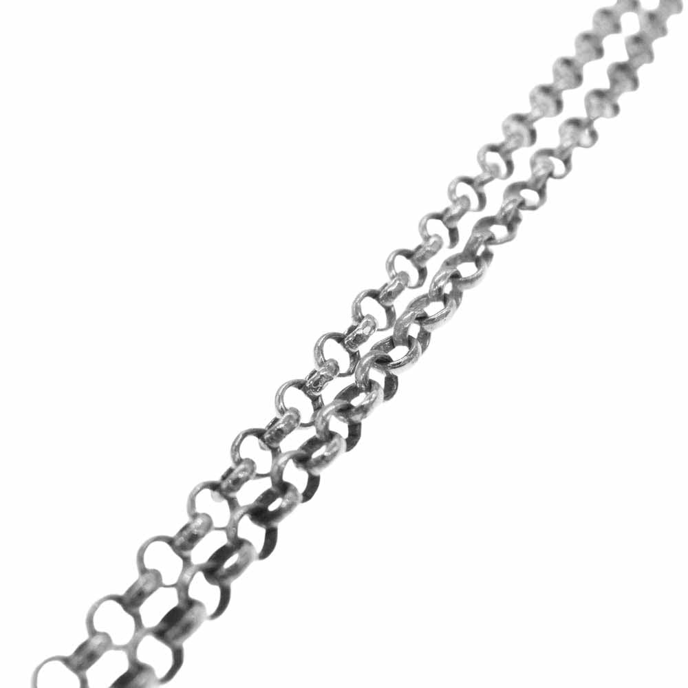 CHROME HEARTS クロムハーツ(原本無) NECKCHAIN R20 ロールチェーン 20インチ ネックレス シルバー系【中古】