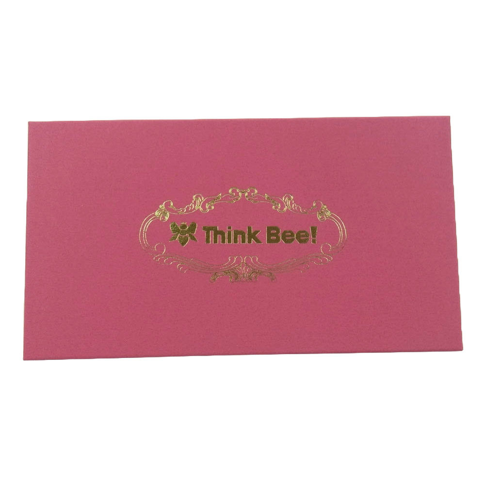 thinkbee シンクビー アニマルハート ポーチ ブラック系 マルチカラー系【極上美品】【中古】