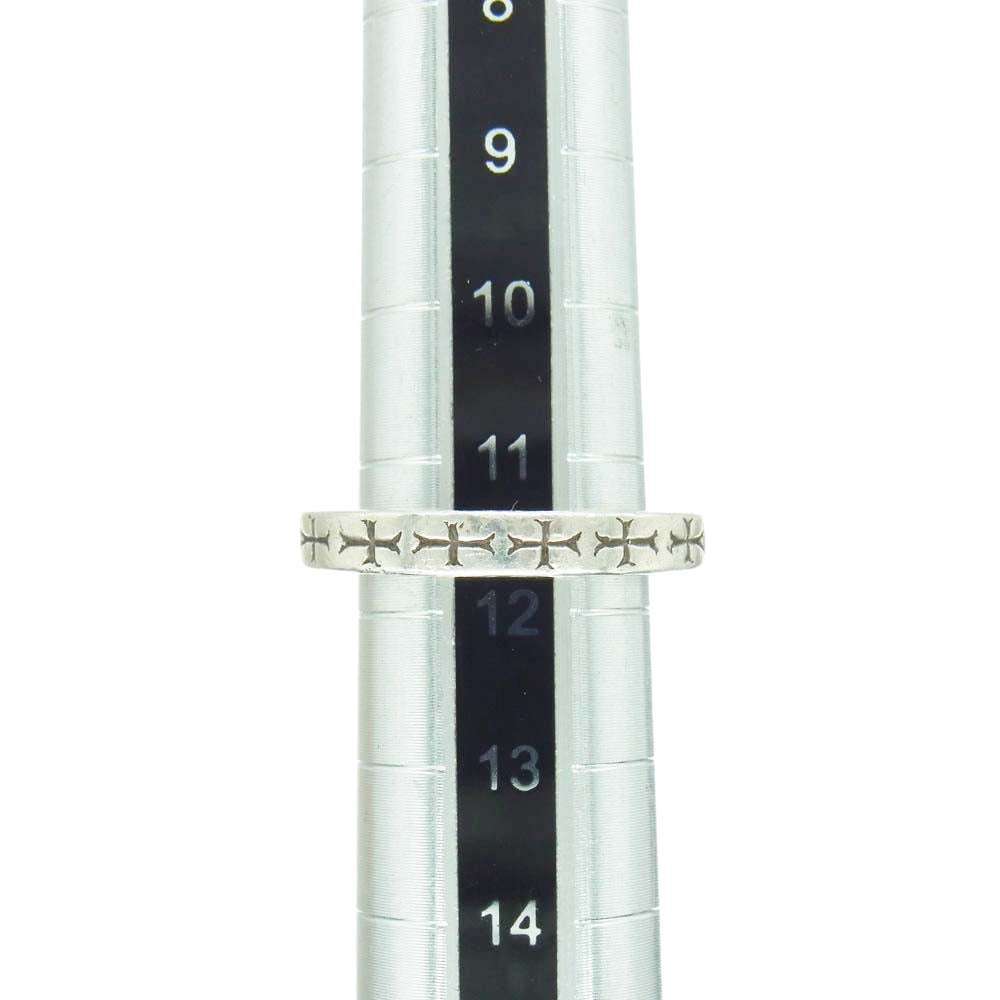 CHROME HEARTS クロムハーツ(原本無) 3mm SPACER NYC FUCKYOU スペーサー ファックユー リング シルバー系 11.5号【中古】