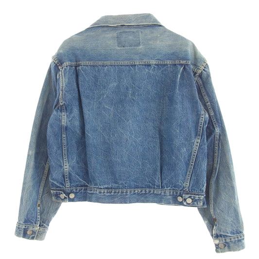 Levi's リーバイス 50s 60s ヴィンテージ 507XX ボタン裏刻印17 2nd セカンド デニムジャケット Gジャン インディゴブルー系【中古】