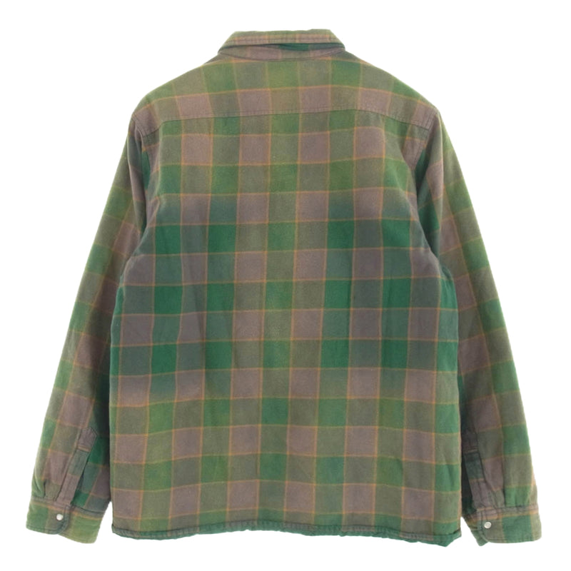 トップス Supreme 18FW Quilted Faded Plaid Shirt S Supreme - Quilted Faded Plaid Shirt - UG.SHAFT
