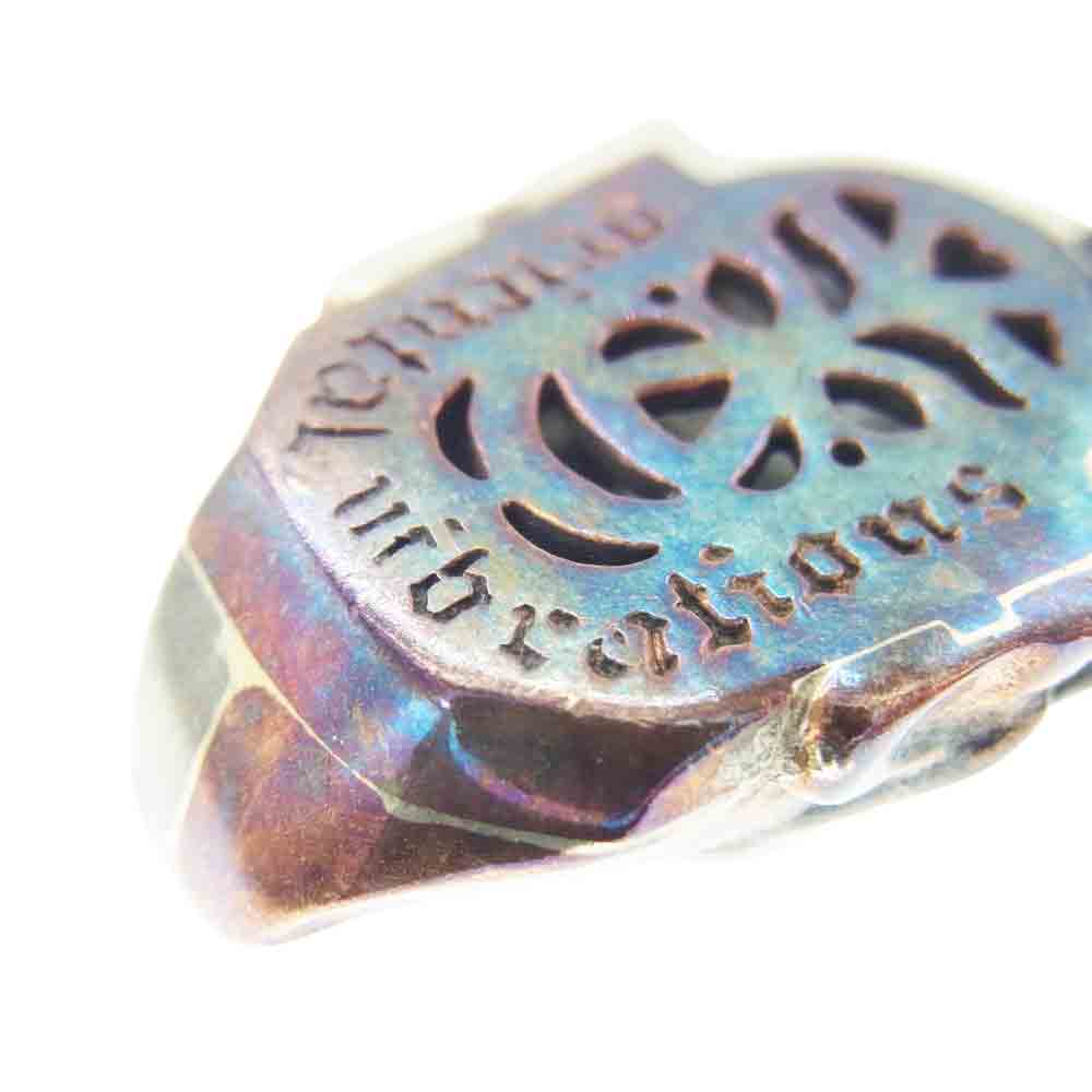 オリエンタルバイブレーション 般若 能面 ペンダントトップ シルバー系【中古】