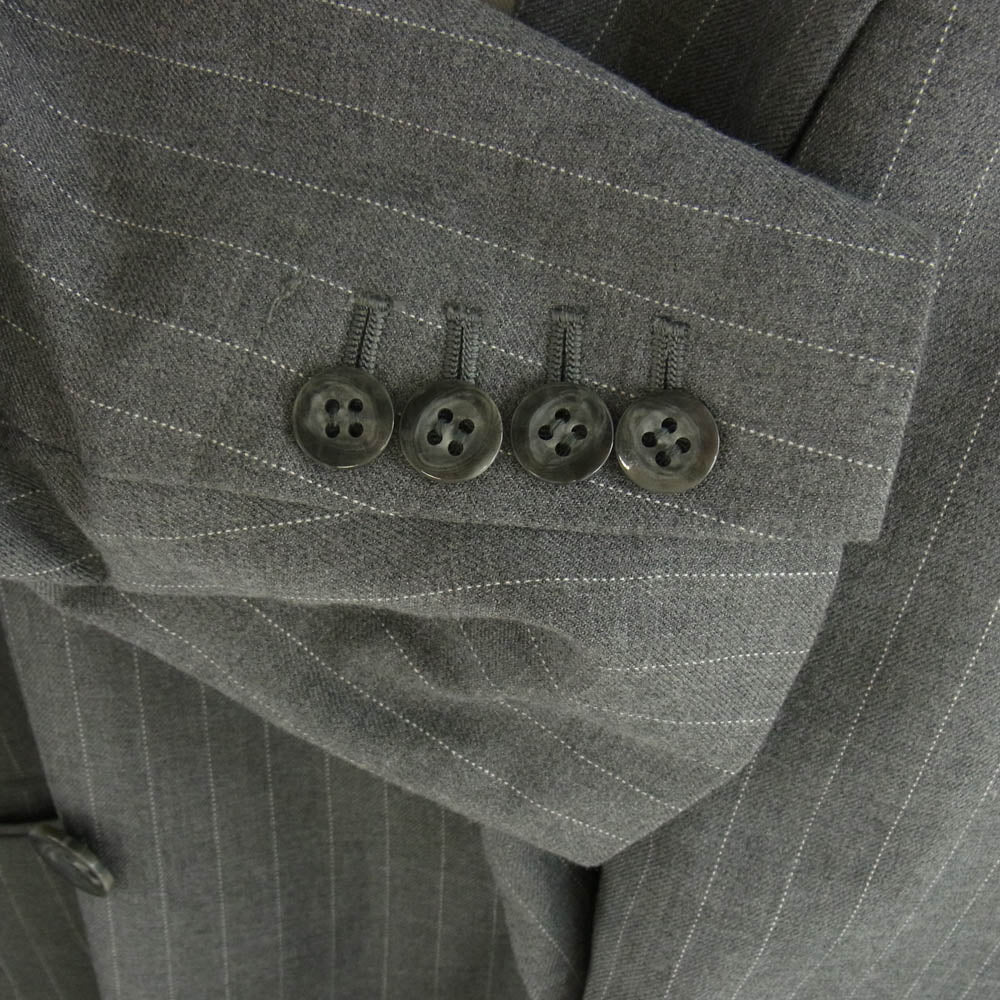 MAISON SPECIAL メゾンスペシャル 21232115201 Over Medium PinstripeI Jacket オーバー ミディアム ストライプ テーラード ジャケット グレー系 free【中古】