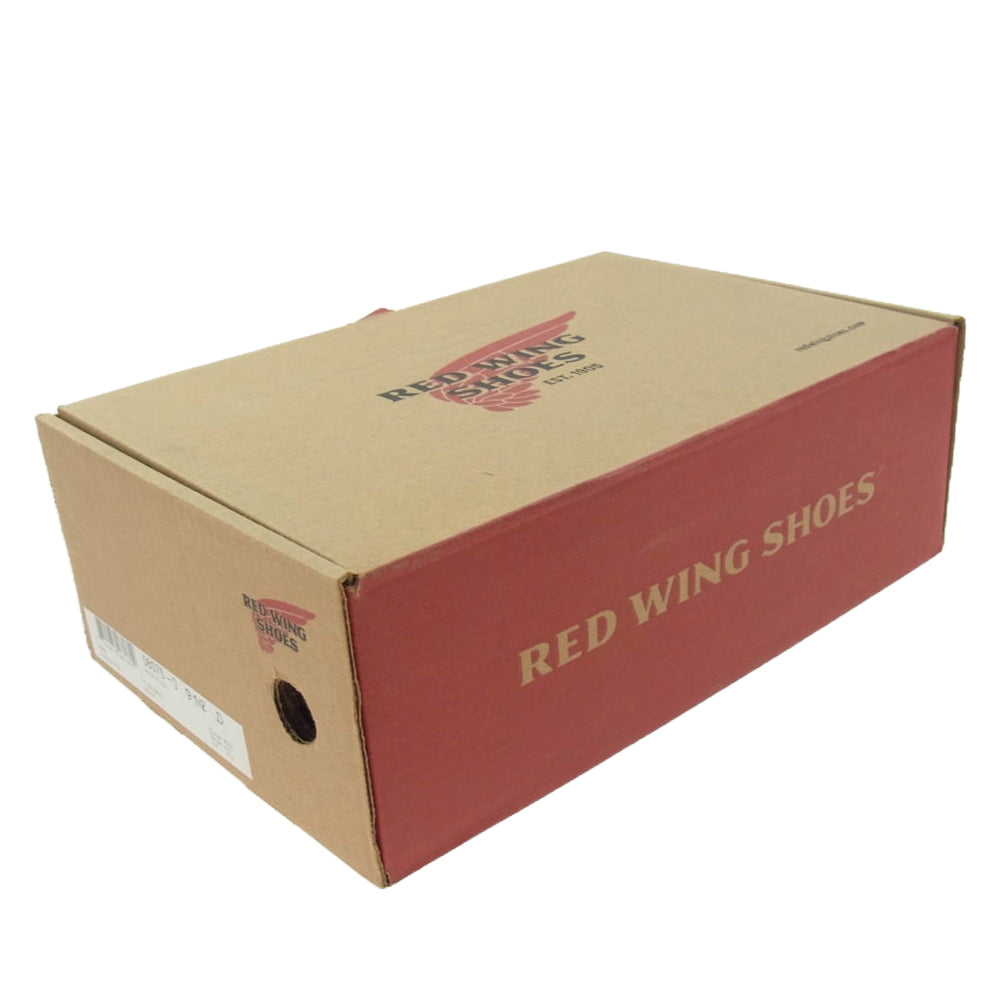 RED WING レッドウィング 8075 OLD OUTDOOR 1930s SPORT BOOT スポーツ ブーツ 茶芯 フラットボックス レースアップ ワークブーツ ブラック系 27.5cm【中古】