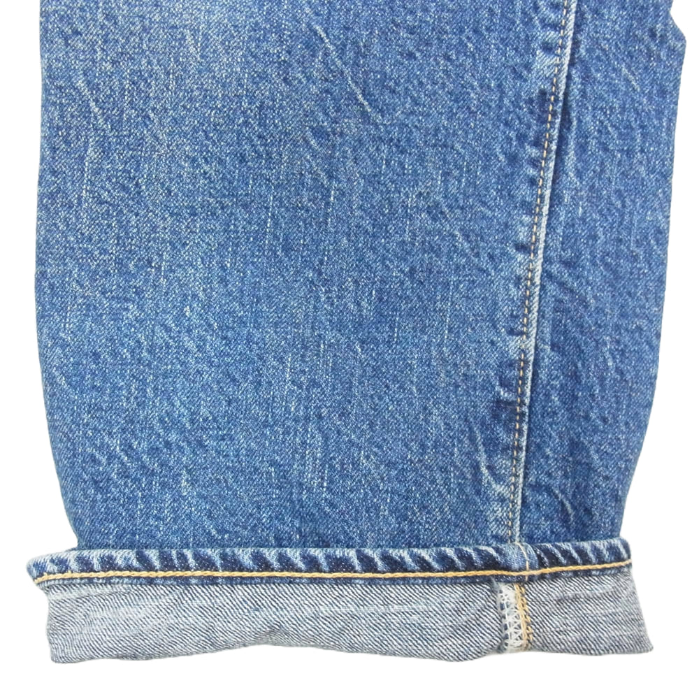 WAREHOUSE ウエアハウス 2ND-HAND 1001 USED WASH セコハン ユーズド加工 デニムパンツ インディゴブルー系 31【中古】