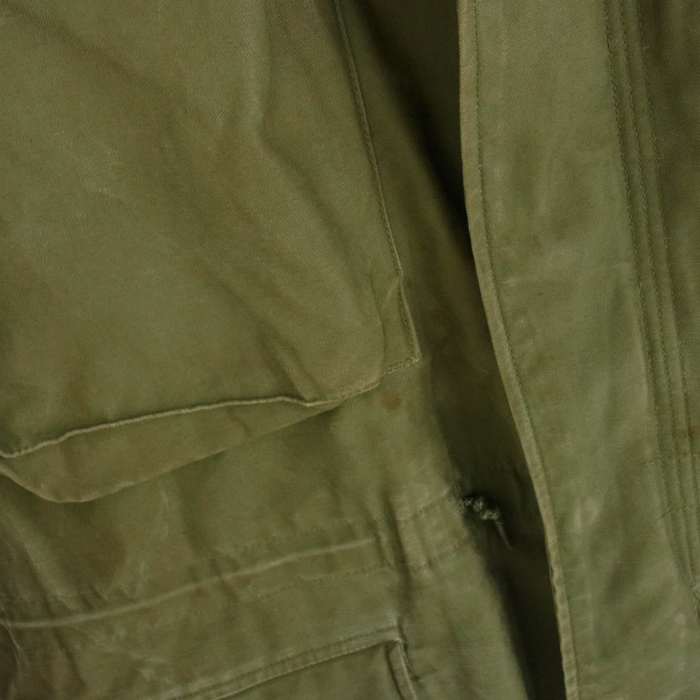 米軍 ヴィンテージ 50s M-51 M-1951 Phila Q M Depot 8405-255-8587 Field Jacket フィールド ジャケット カーキ系 M【中古】
