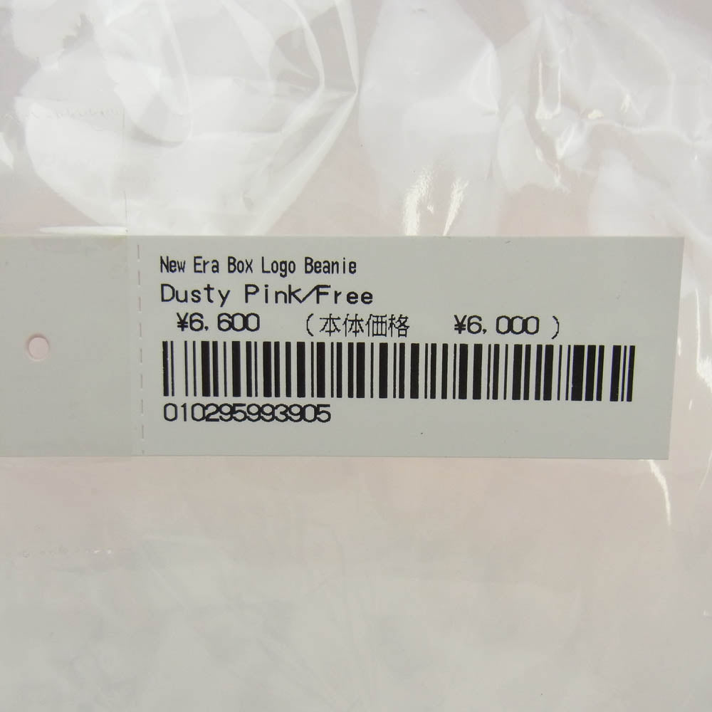 Supreme シュプリーム 24AW New Era Box Logo Beanie ニューエラ ボックスロゴ ビーニー ピンク系【新古品】【未使用】【中古】