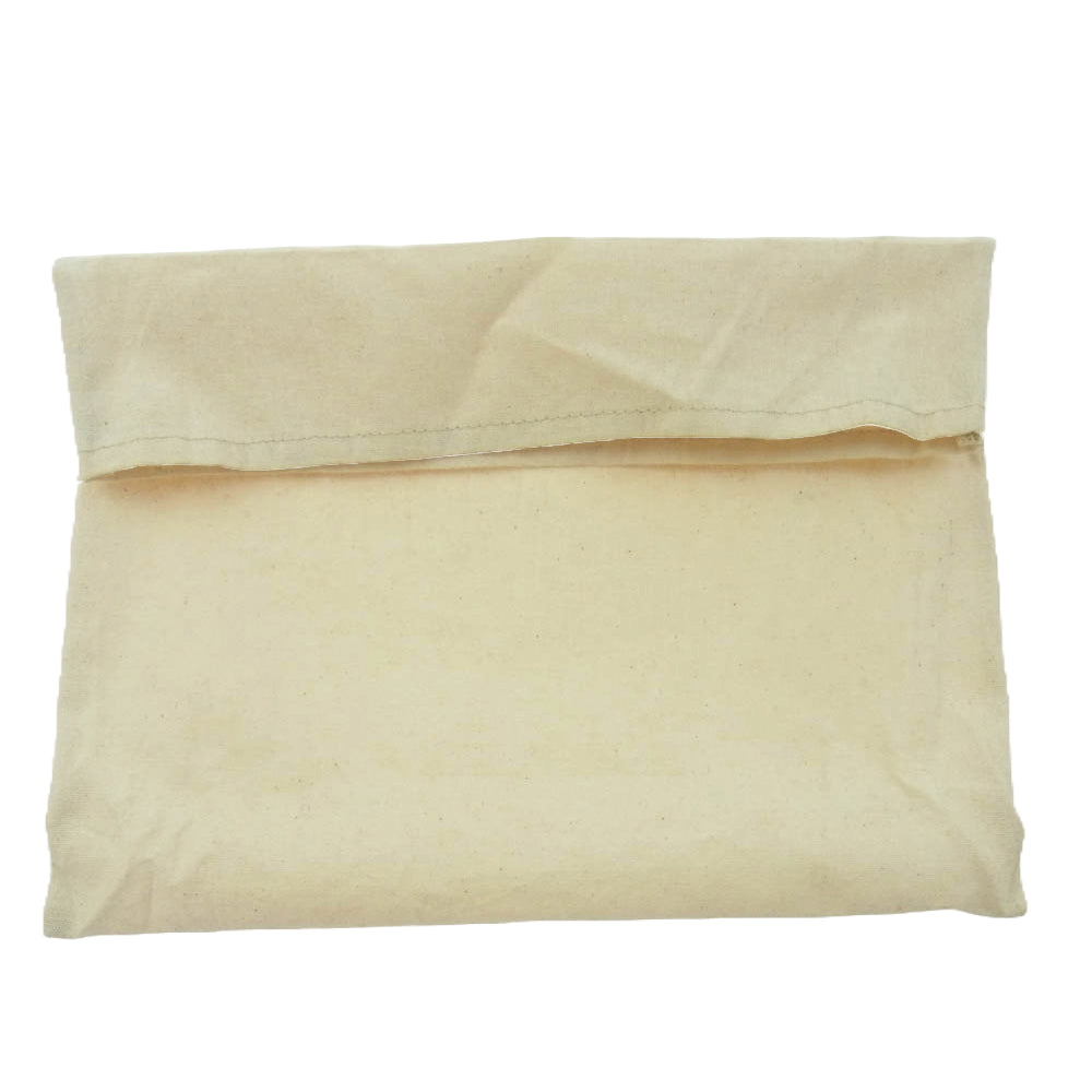 genten ゲンテン カットワーク レザー ポーチ ブラウン系【中古】
