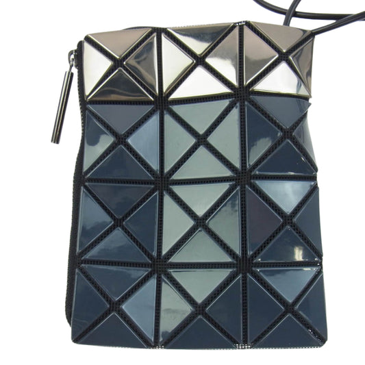 バオバオイッセイミヤケ 20SS BB01-AG145 PVC ショルダー ポシェット バッグ グレー系 シルバー系【中古】