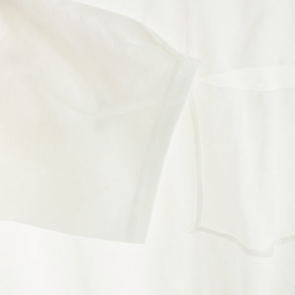 Yohji Yamamoto ヨウジヤマモト US-T16-018 S'YTE サイト ガーゼレイヤード ロング カットソー 長袖 ホワイト系 3【中古】