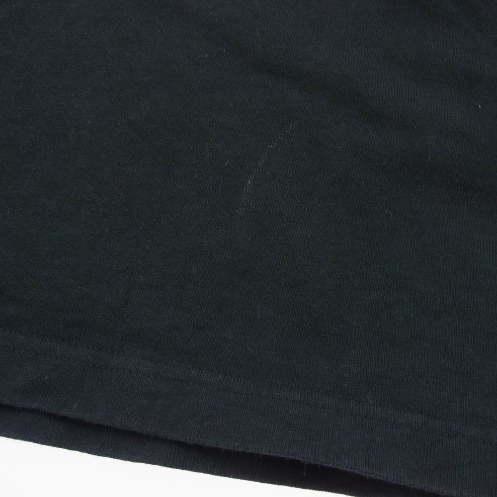 THE NORTH FACE ノースフェイス NT82236R ロゴ刺繍 長袖 Tシャツ カットソー ブラック系 L【中古】