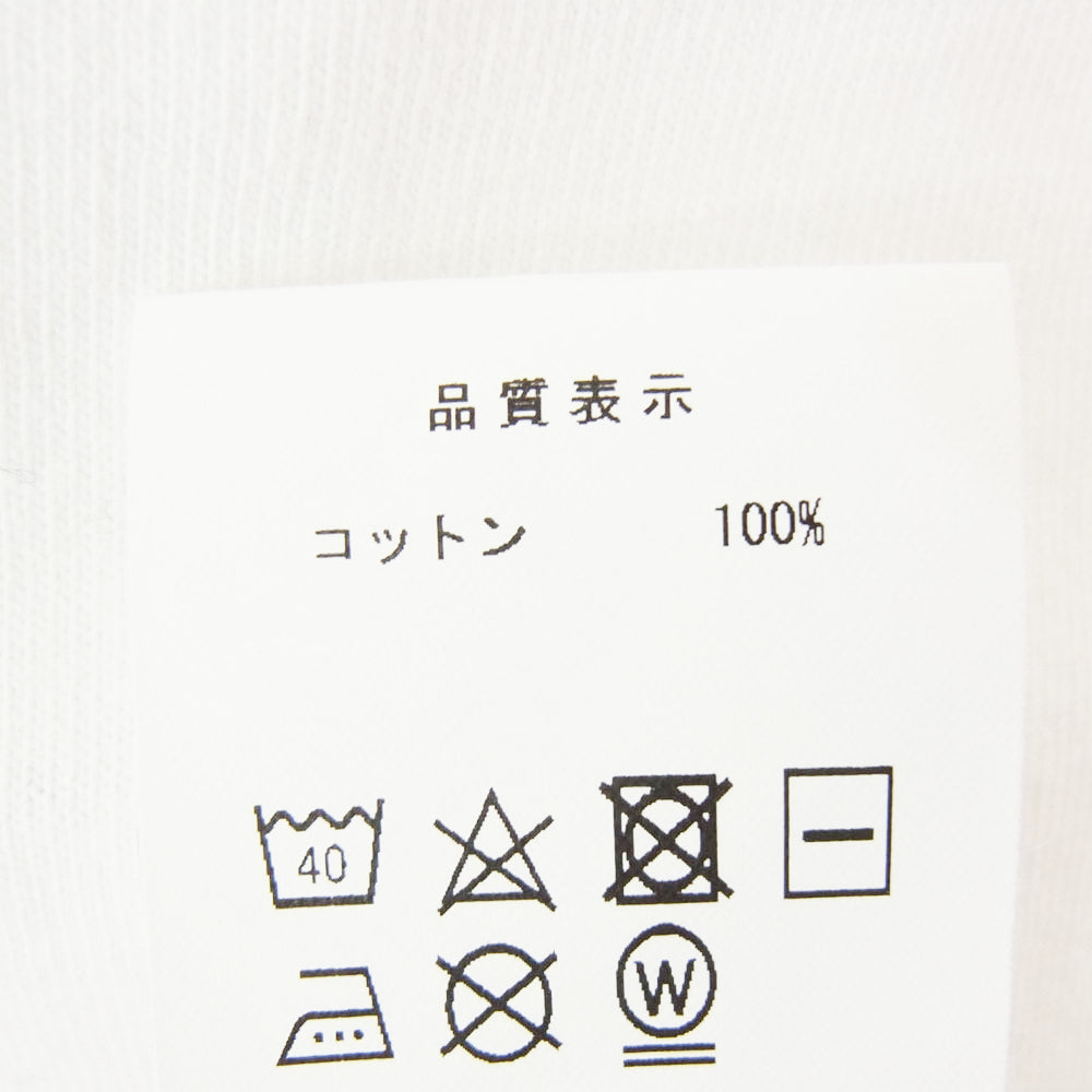 DESCENDANT ディセンダント 24SS 241ATDS-STM07S BOX SS ボックス 半袖 Tシャツ ホワイト系 2【中古】