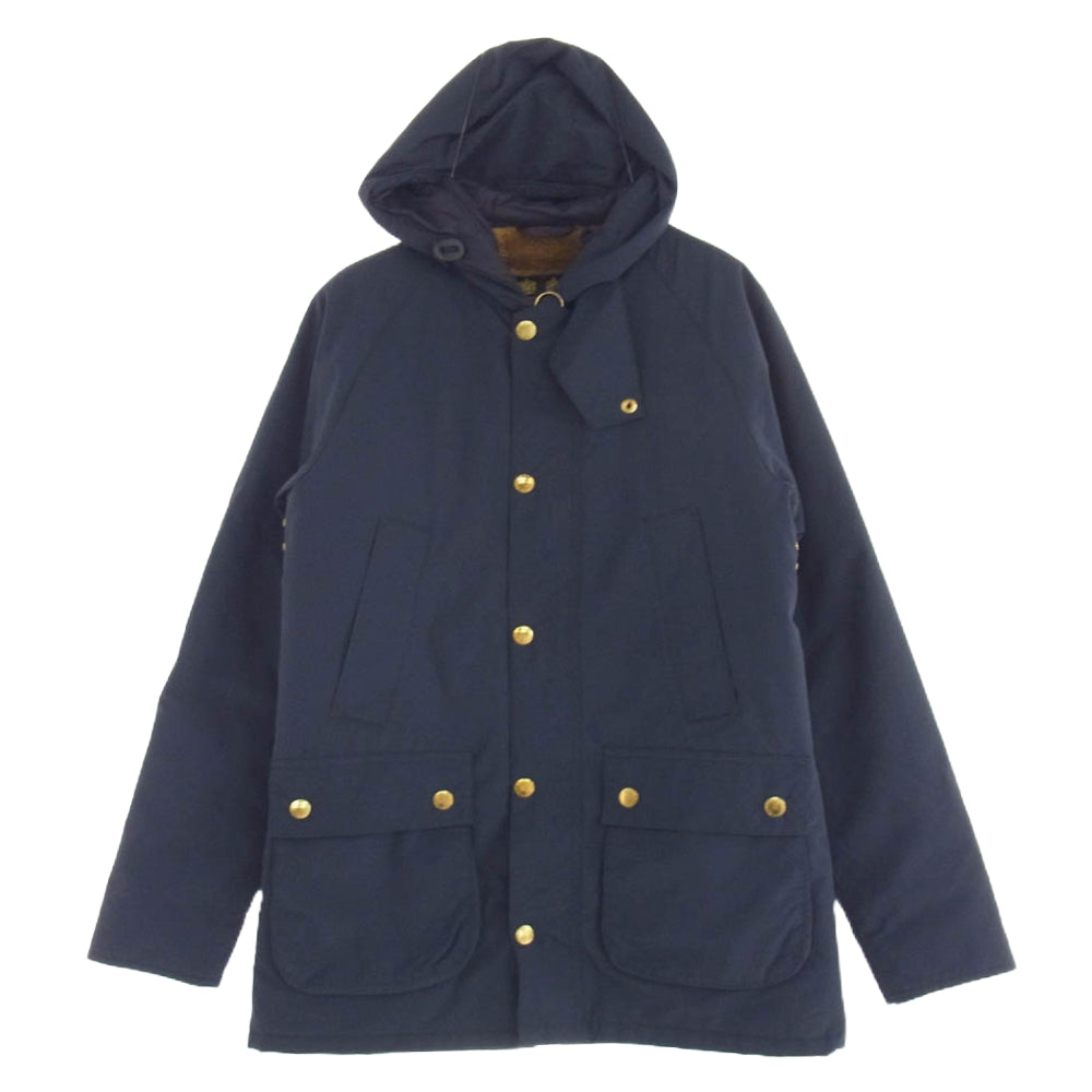 バヴァー Barbour ネイビー ジャケット ノンオイル Hooded 36 【公式通販】