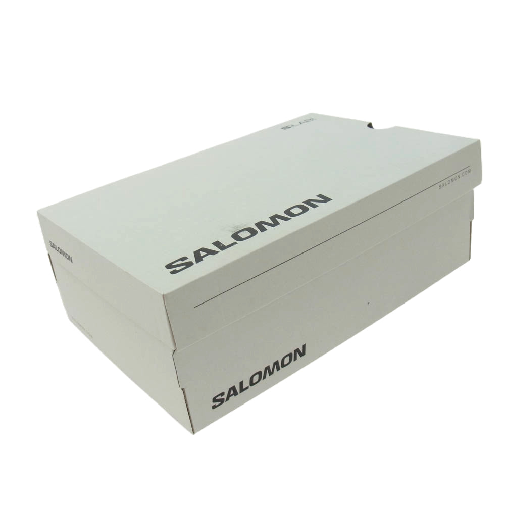 salomon サロモン 413108 S-Lab pulsar ローカット スニーカー グレー系 28.5cm【美品】【中古】